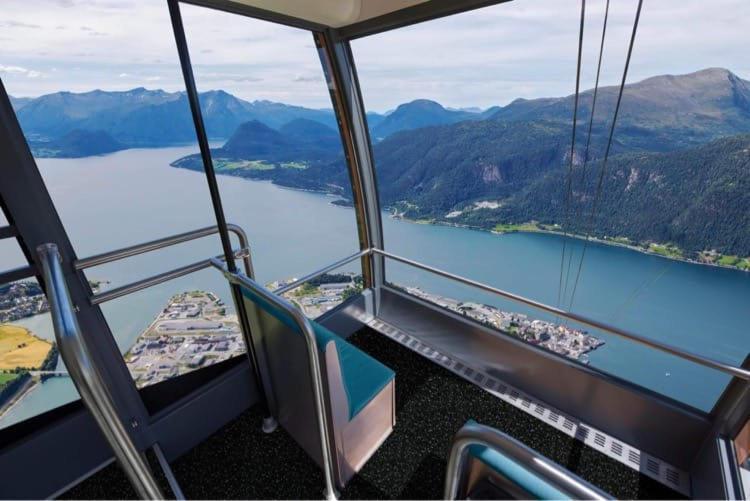Åndalsnes Annebuヴィラ エクステリア 写真